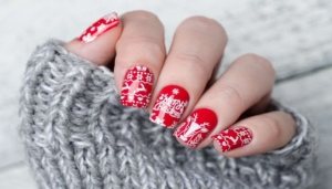 best Christmas nail art
