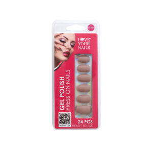 Matte Oval Press On
