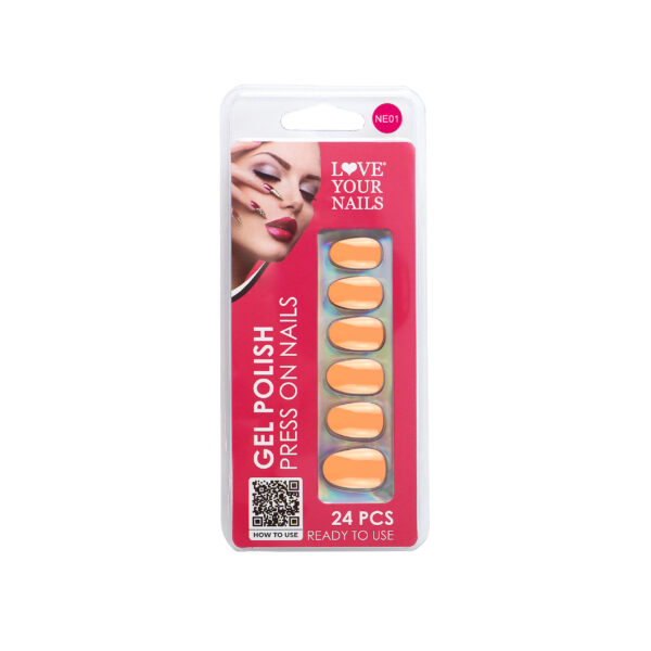 PRESS ON NAILS - NEONS COLORS OVAL