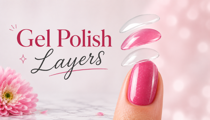 gel polish layers